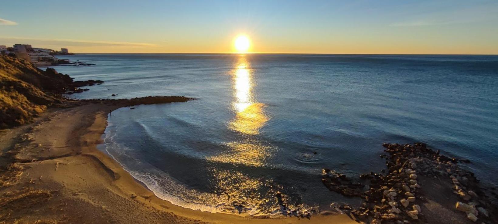 Primera Linea De Playa Benalmadena La Perla Playa Paraiso Kültér fotó