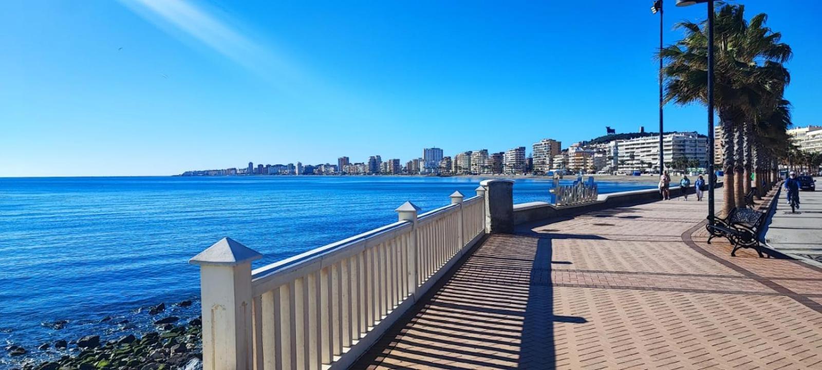 Primera Linea De Playa Benalmadena La Perla Playa Paraiso Kültér fotó