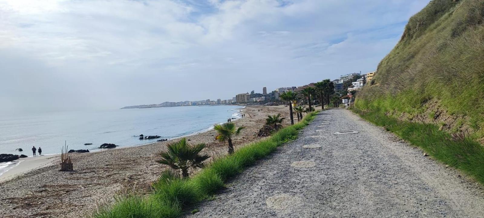 Primera Linea De Playa Benalmadena La Perla Playa Paraiso Kültér fotó