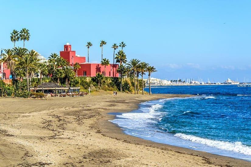 Primera Linea De Playa Benalmadena La Perla Playa Paraiso Kültér fotó